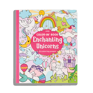 COLOURING BOOK - Enchanting Unicorns