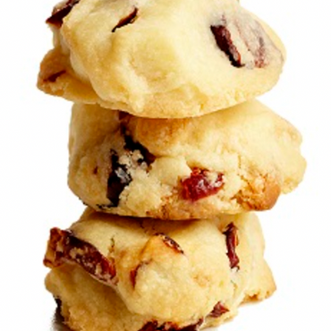 COOKIES - Cranberry White Chocolate Shortbread