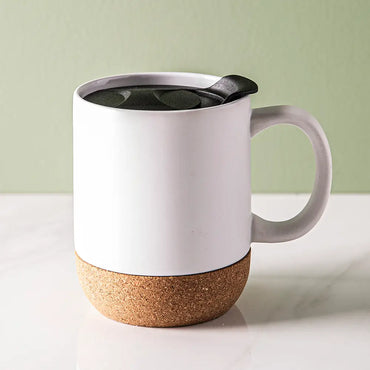 MUG - Ceramic Travel Mug with Cork Base