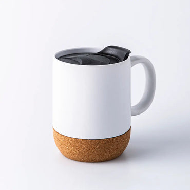 MUG - Ceramic Travel Mug with Cork Base