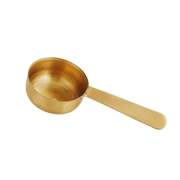 BRASS COFFEE SCOOP