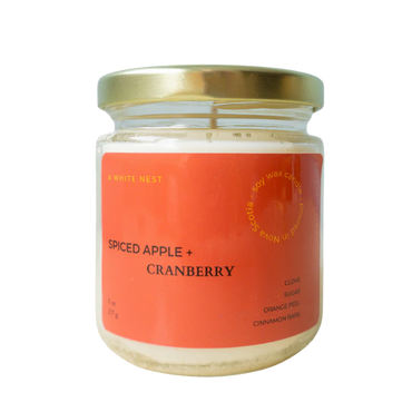 CANDLE - Spiced Apple + Cranberry