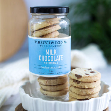COOKIES - Milk Chocolate Chip Shortbread Cookie Jar