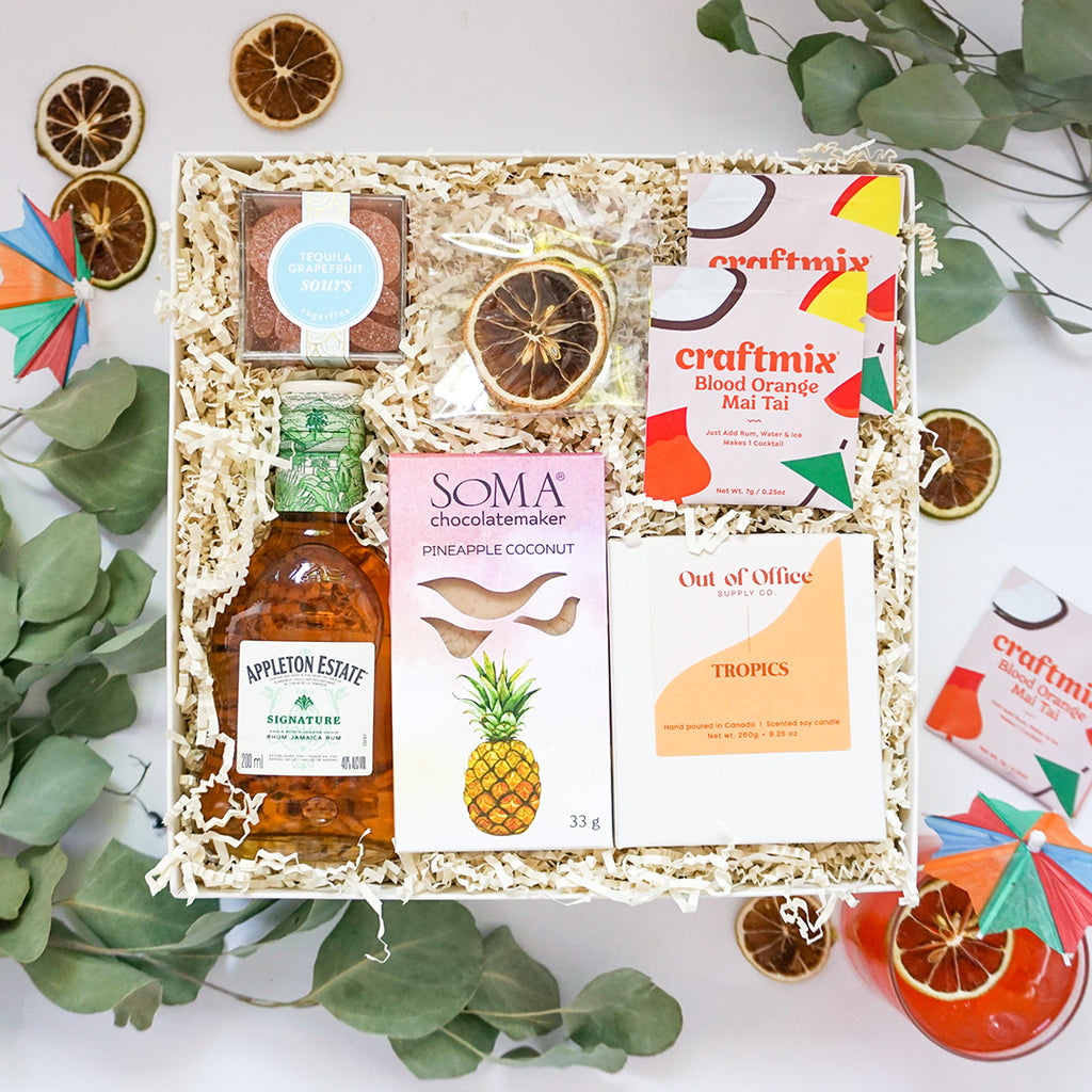 TROPICAL STAYCATION | Toronto Gift Boxes & Gift Baskets – Present Day