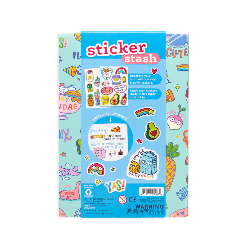STICKER STASH - Quirky Fun