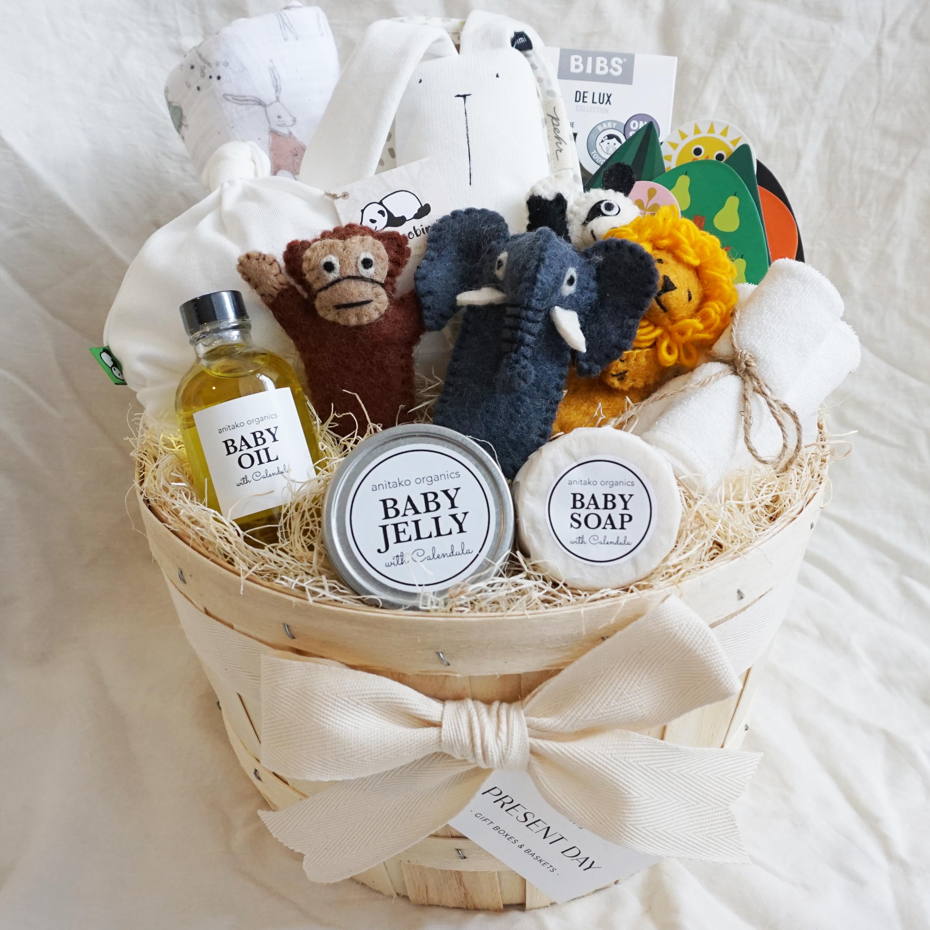WELCOME BABY BASKET  Toronto Gift Boxes & Gift Baskets – Present Day
