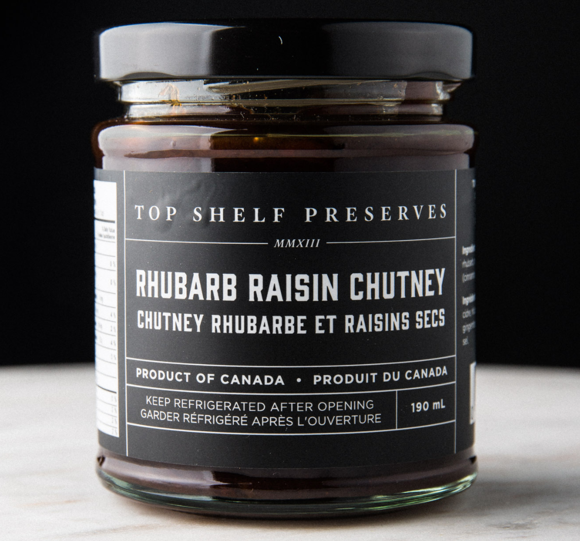 CHUTNEY - Rhubarb Raisin