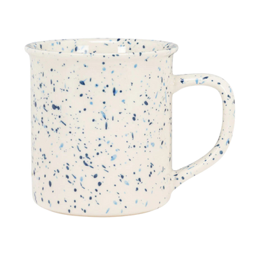 MUG - Speckled Blue Porcelain