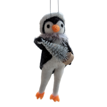 ORNAMENT - Felted Animal